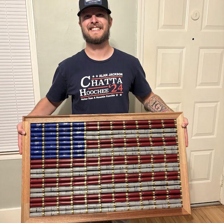 The gift Alexa made for Zackery's 29th birthday.