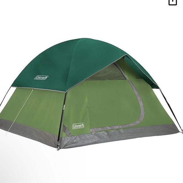 Coleman Sundome Camping Tent, 2/3/4/6 Person Dome Tent with Snag-Free Poles for Easy Setup in Under 10 Mins, Included Rainfly Blocks Wind & Rain, Tent for Camping, Festivals, Backyard, Sleepovers