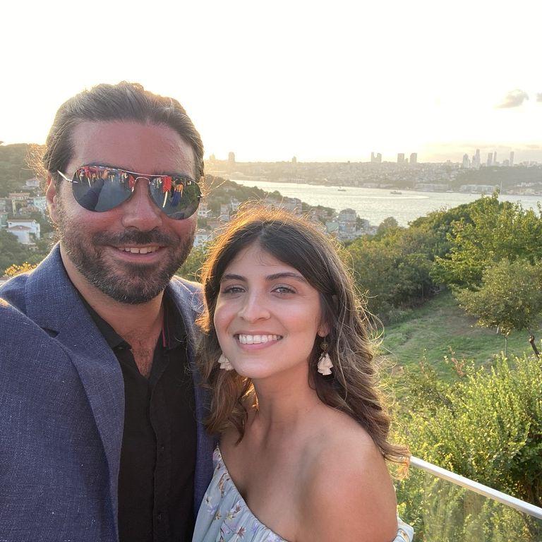 We attended a wedding of friends with the beautiful Istanbul horizon in the background.