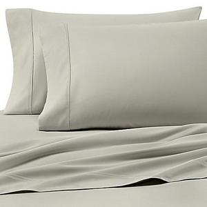 Heartland® HomeGrown™ 400-Thread-Count Solid Sateen King Sheet Set in Light Green