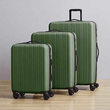 West Elm Rolling Luggage - Olive