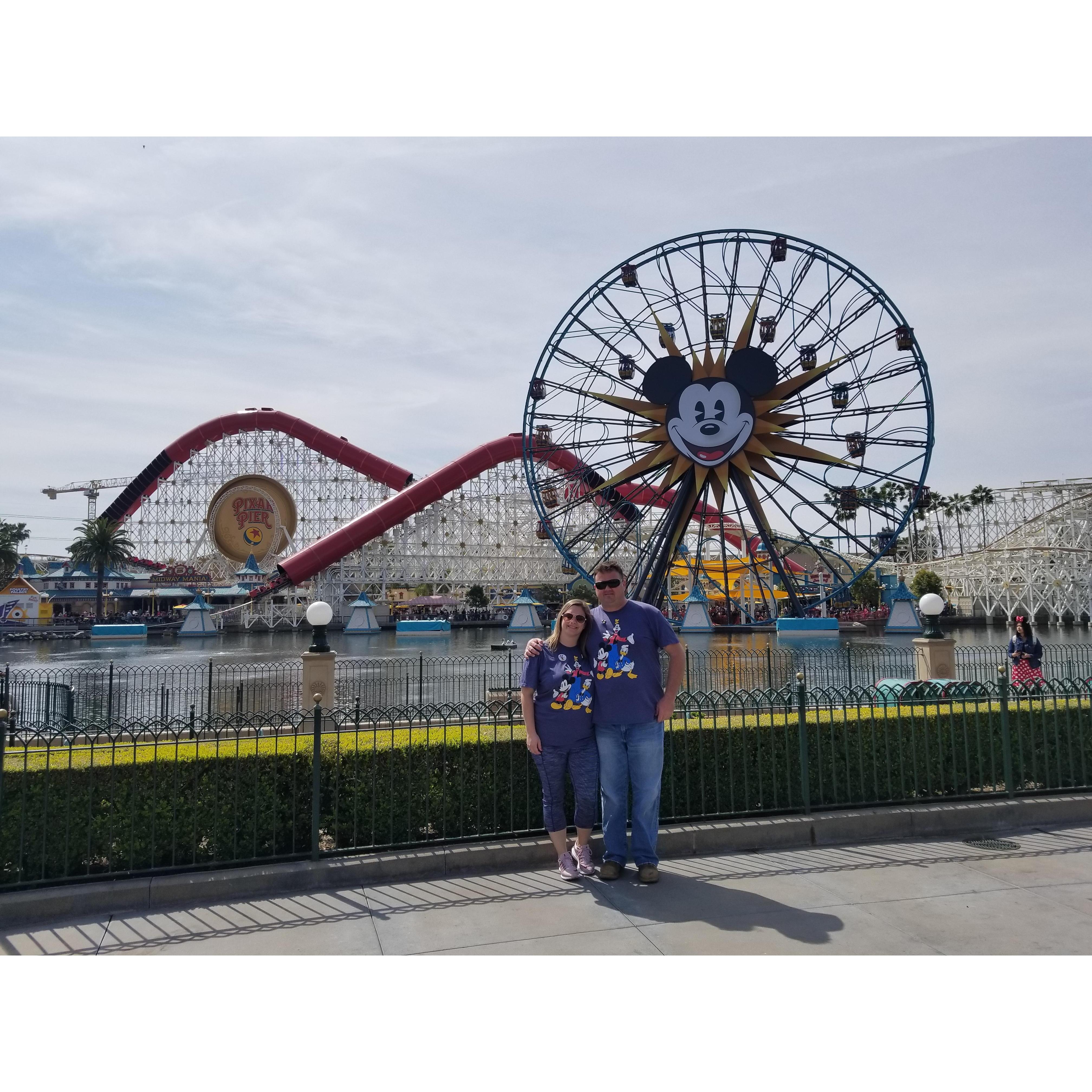 Disneyland and California Adventure