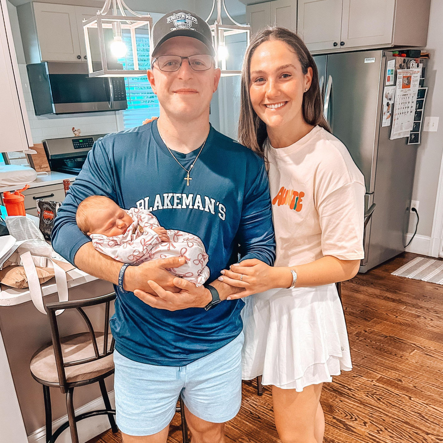 Welcoming our sweet niece and Brian's goddaughter, Lucy