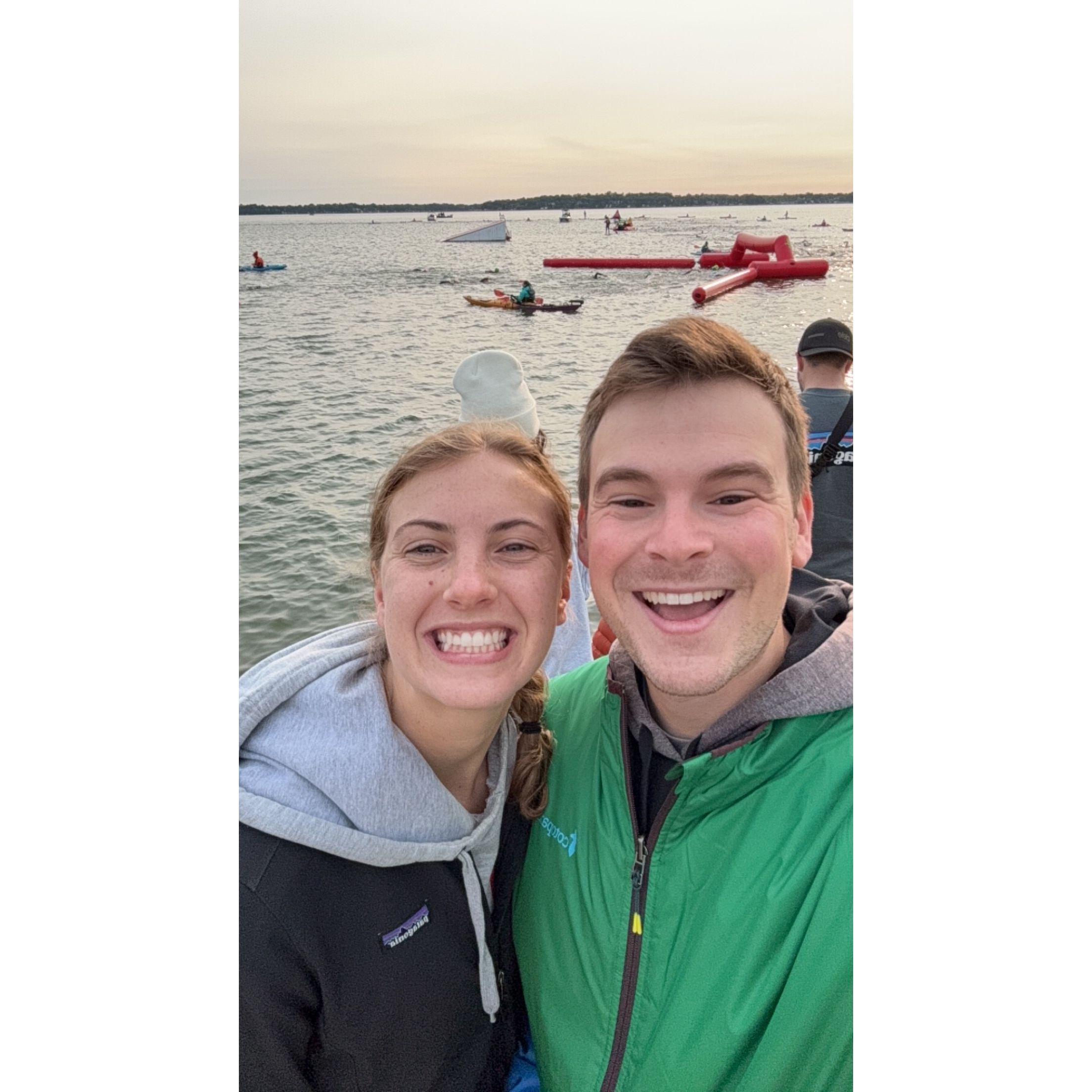 We've had several friends we got to cheer on at the IronMan race while living in Madison!