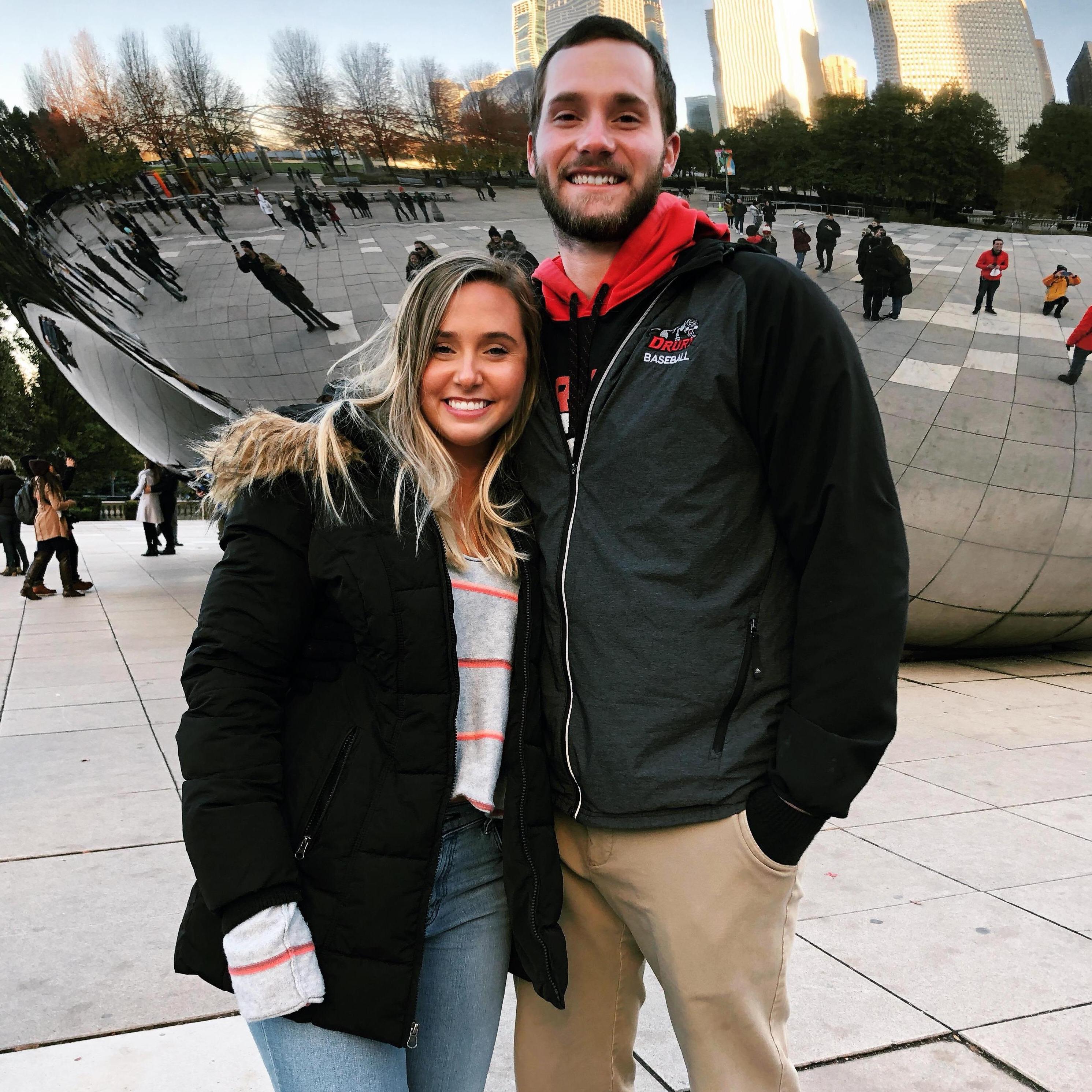 Us in Chicago.
