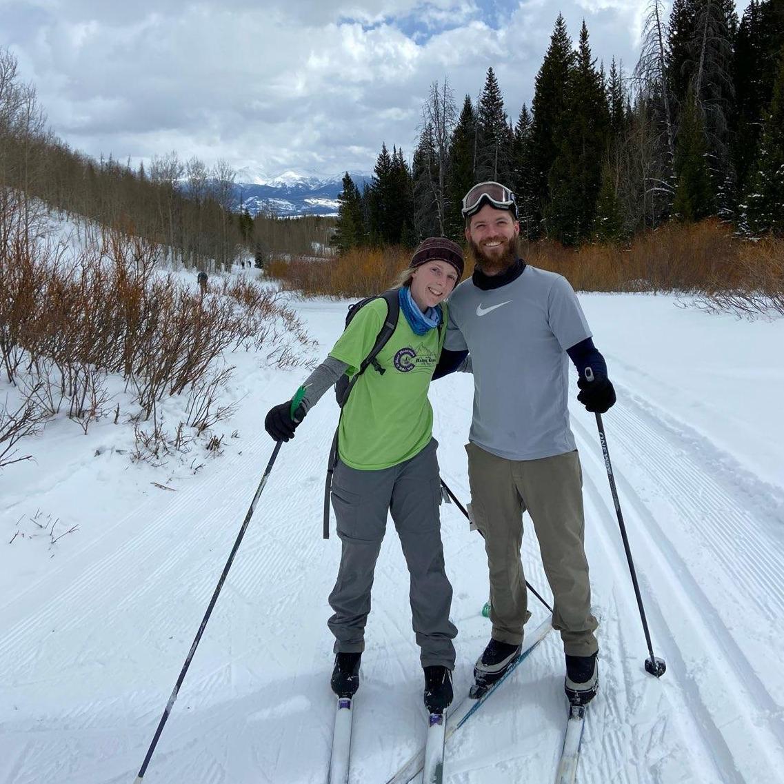 Cross-country at Snow Mountian Ranch in Colorado