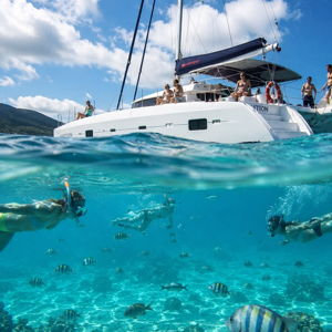 Catamaran in Barbados