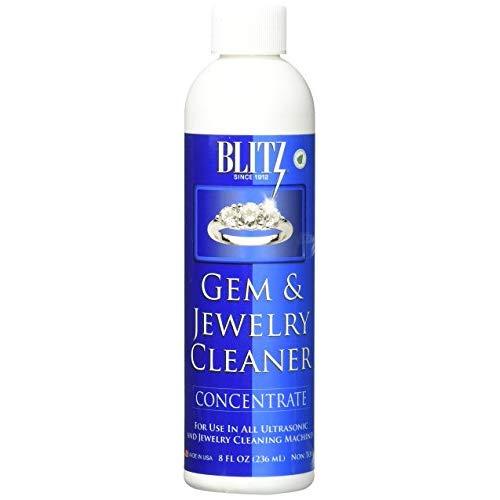 iSonic CSGJ01-8OZx1 Ultrasonic Jewelry/Eye Wear Cleaning Solution  Concentrate,Blue