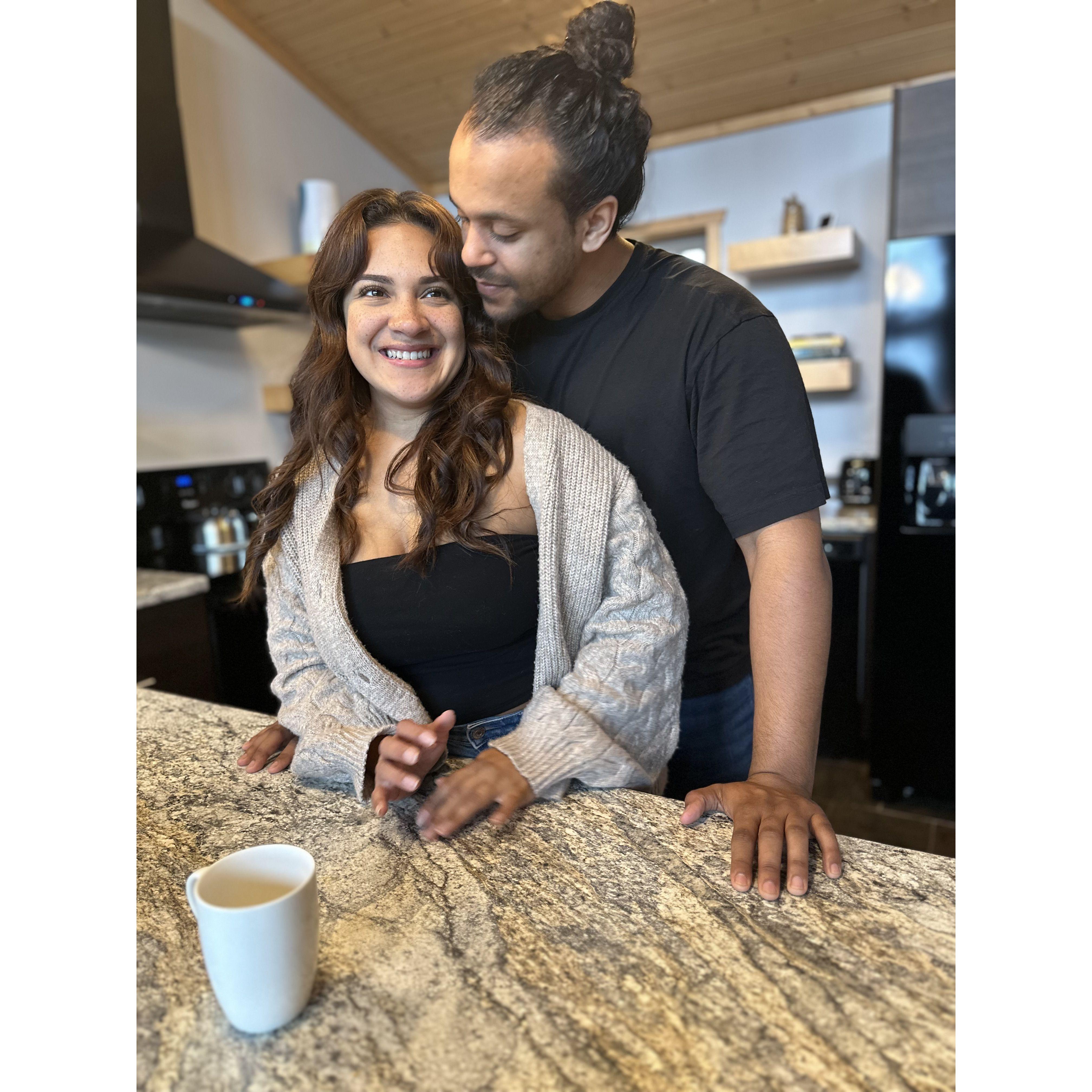 Last year in 2024, Hunter surprised me for valentines day with a couples retreat in GA. It was so beautiful and thoughtful!