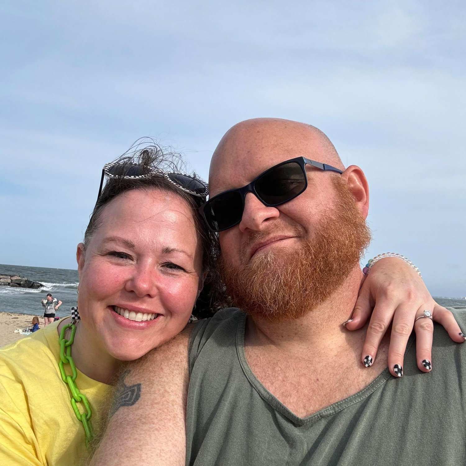 Just after our engagement