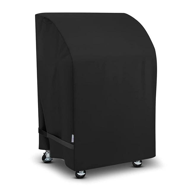 SunPatio 2 Burner Gas Grill Cover 32 inch, Heavy Duty Waterproof Small Square BBQ Grilling Cover, Fits Weber Char-Broil Nexgrill and More Grills with Collapsed Side Tables, All Weather Protection