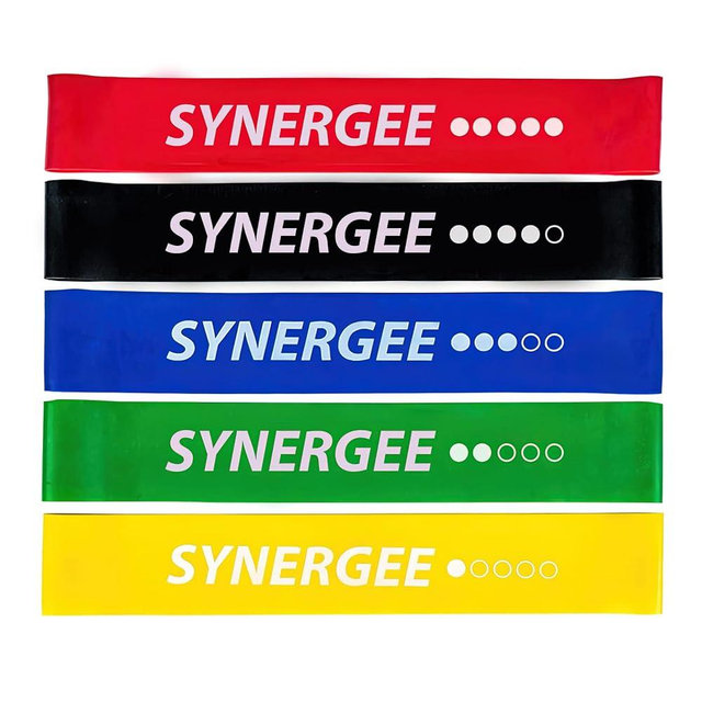 Synergee Exercise Fitness Resistance Band Mini Loop Bands That Perform Better When Working Out at Home or The Gym