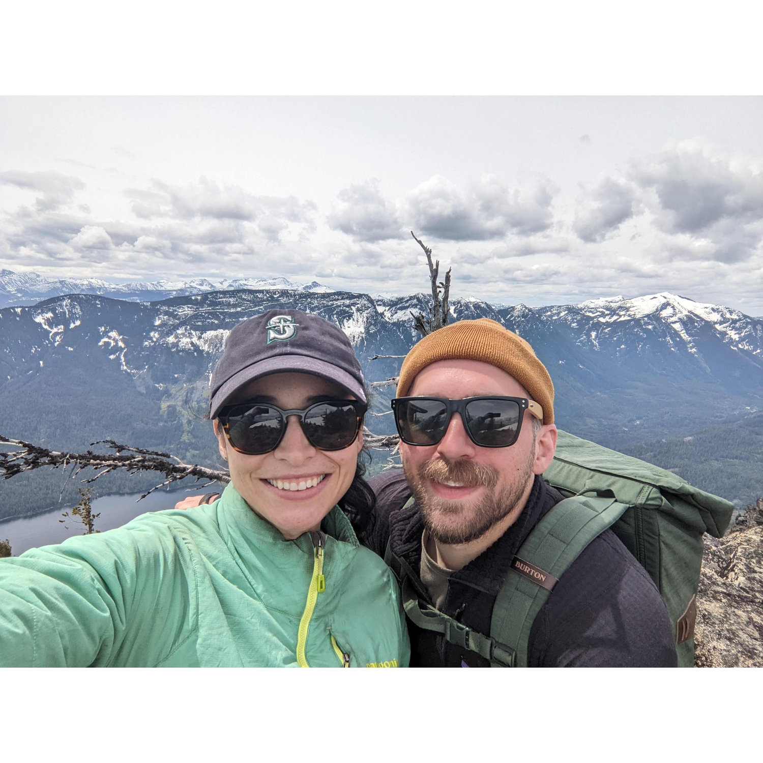 The first time we hiked Dirty Face Peak
