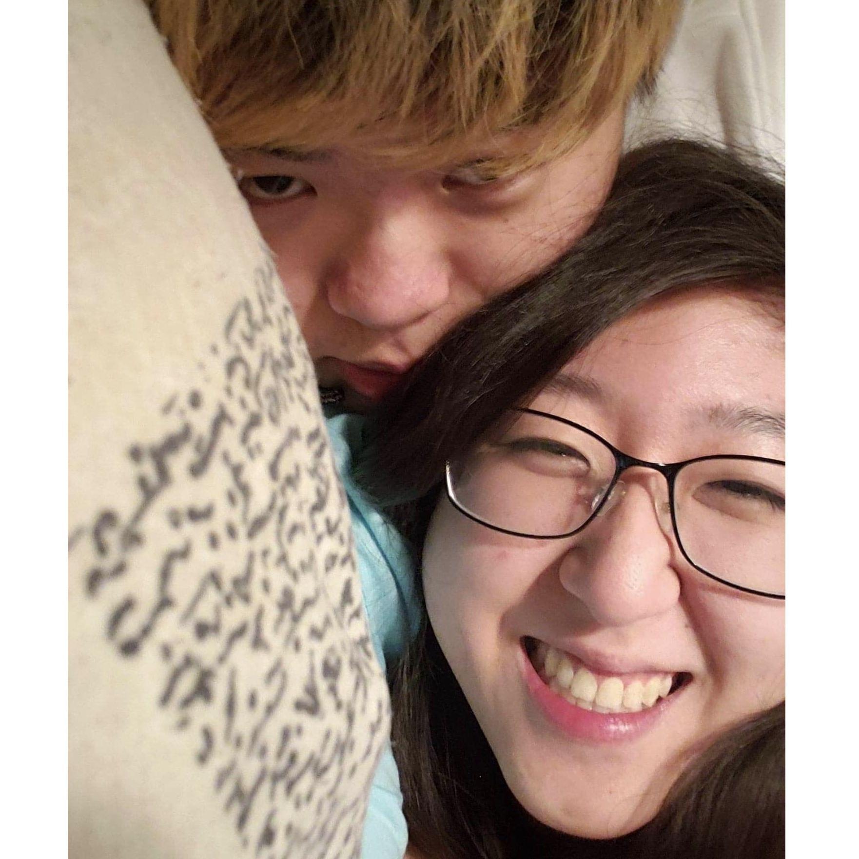 just us being cute