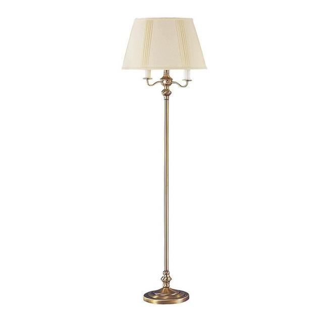 Cal Lighting BO-315-AB 150-Watt 6-Way Mechanism Floor Lamp, Antique Brass