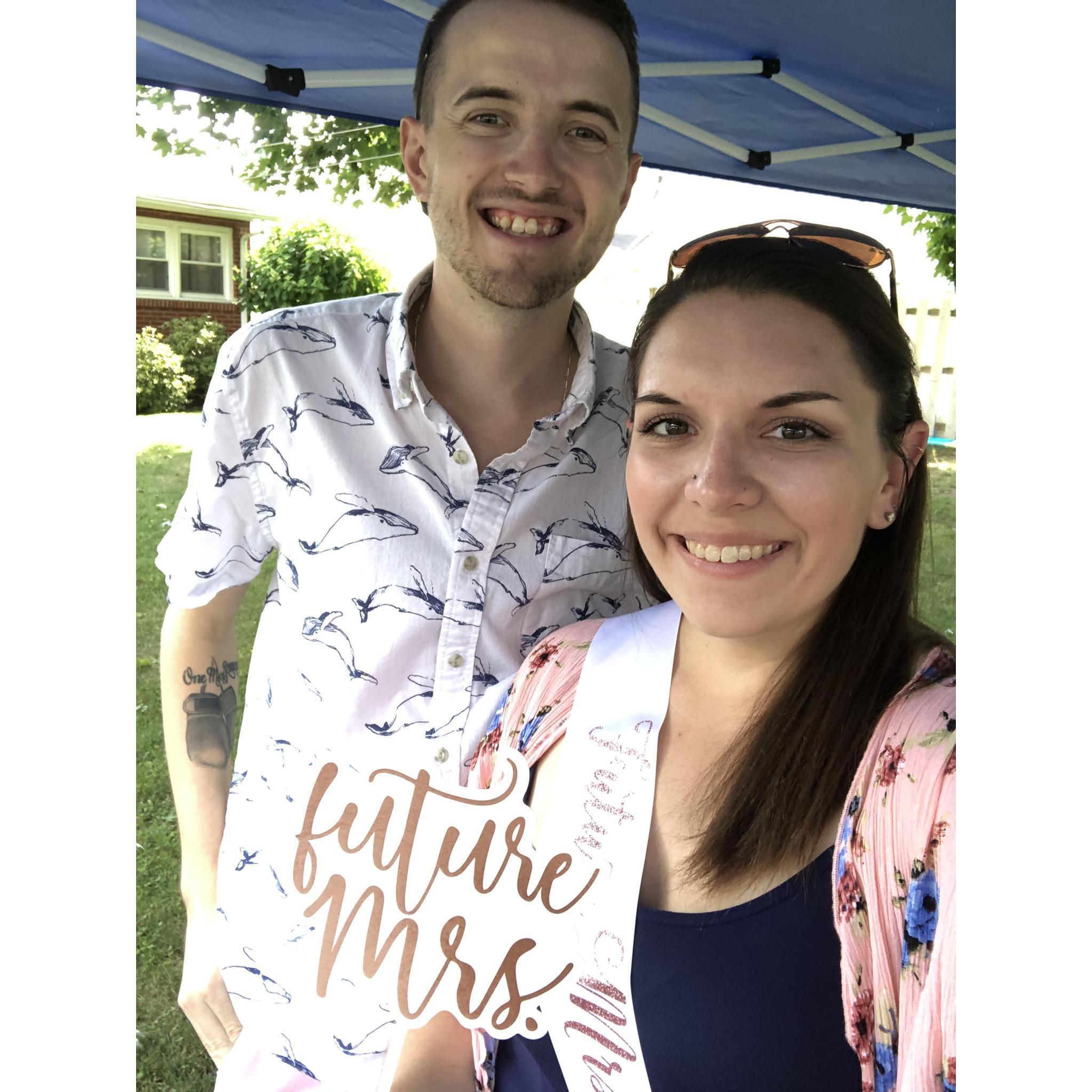 Fun from our engagement party 💍