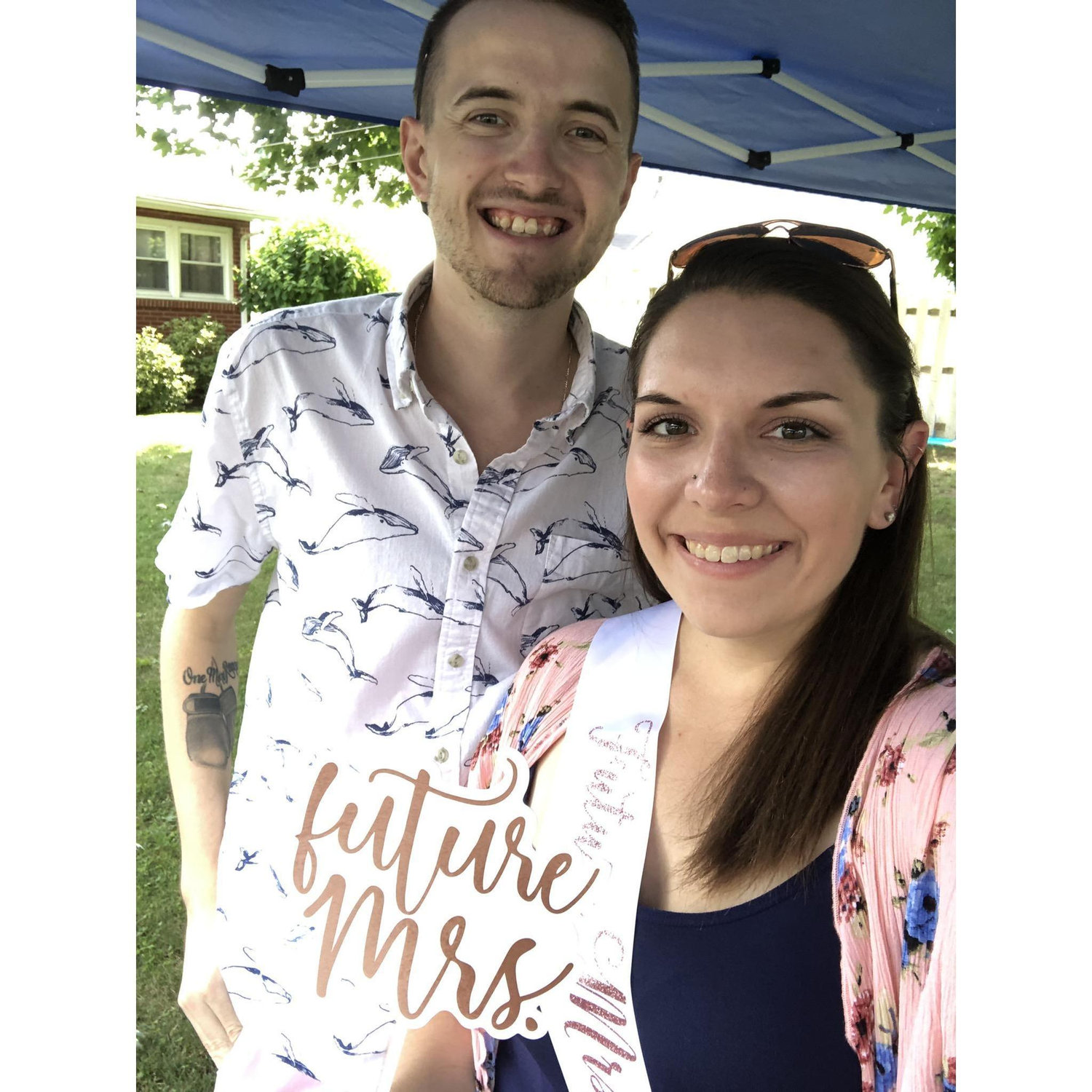 Fun from our engagement party 💍
