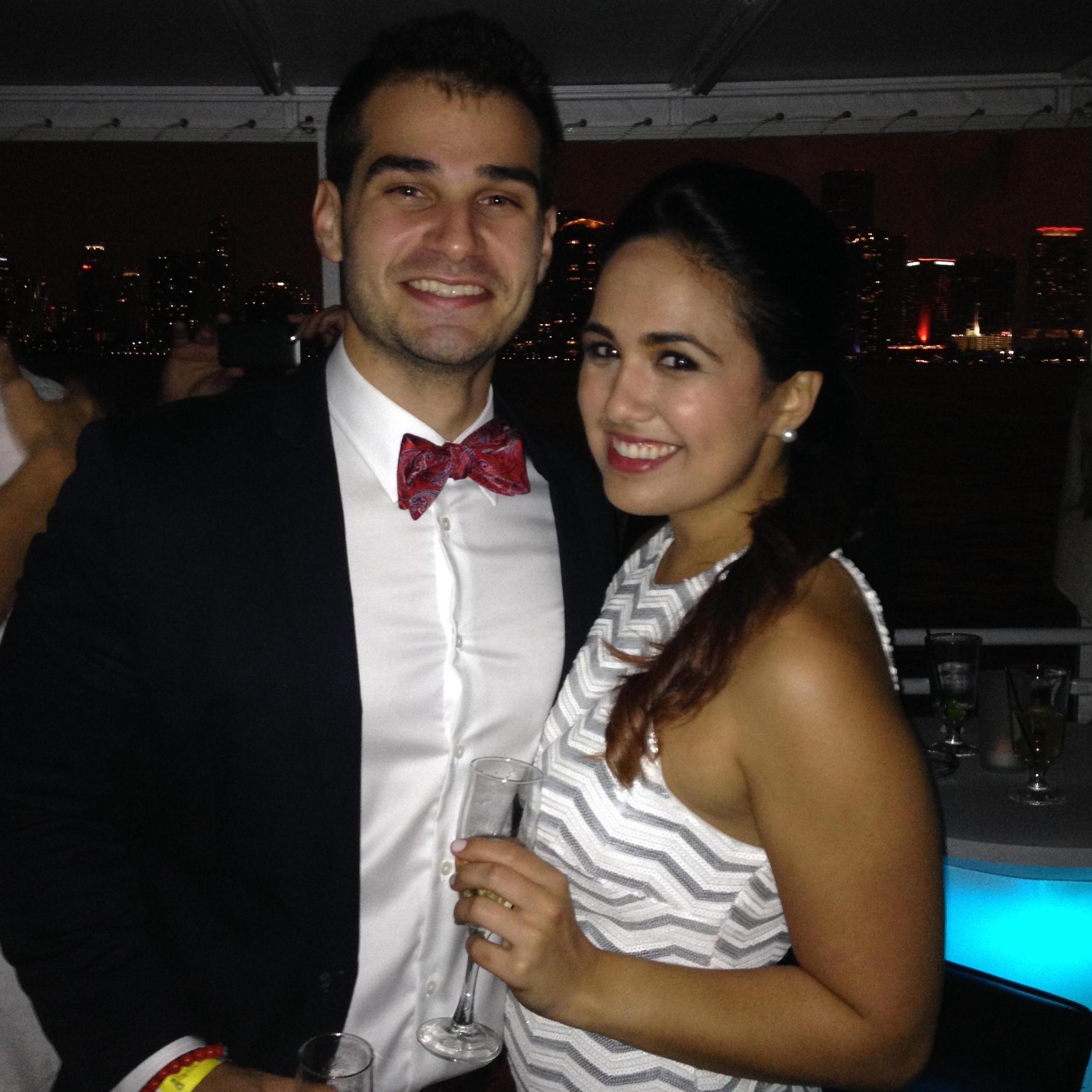Our first New Years Eve together, 2014!