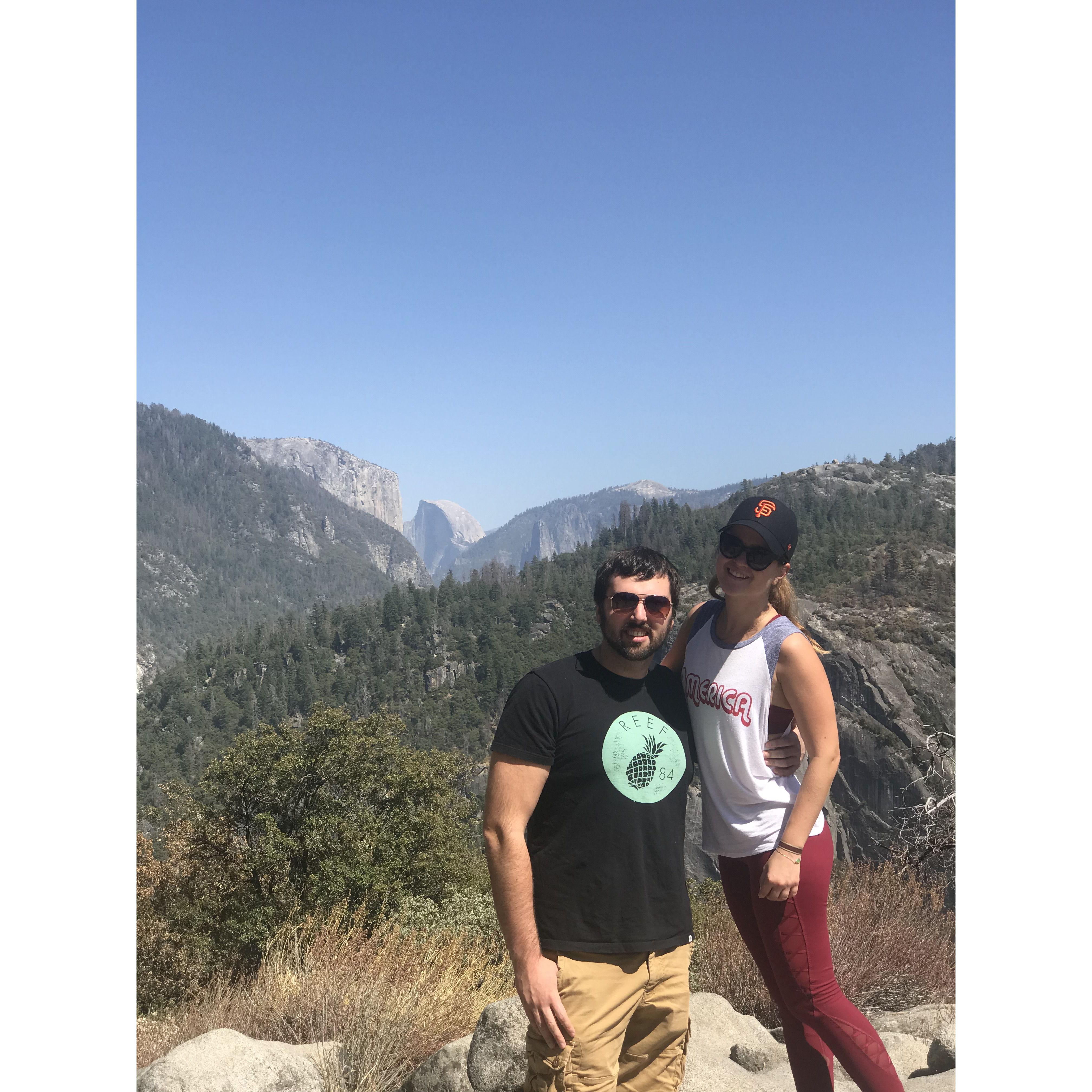 Our first daytrip to Yosemite