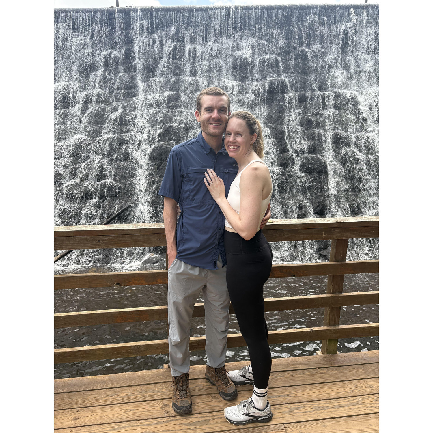 June 2025: proposal at Paris Mountain State Park