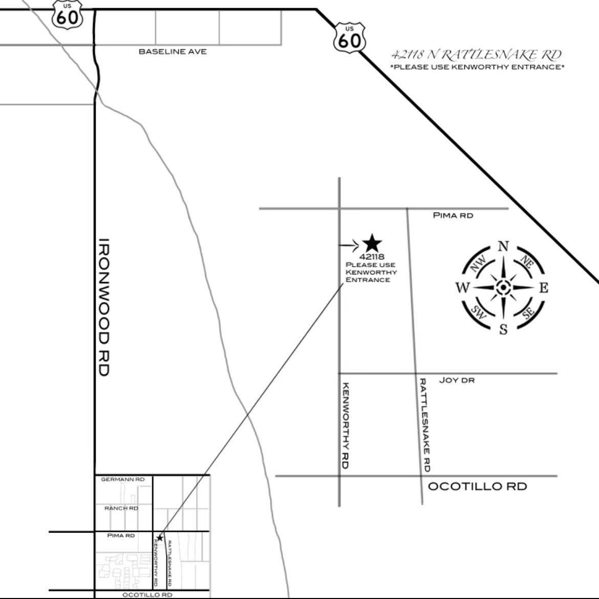 Specific directions to our Reception Venue!