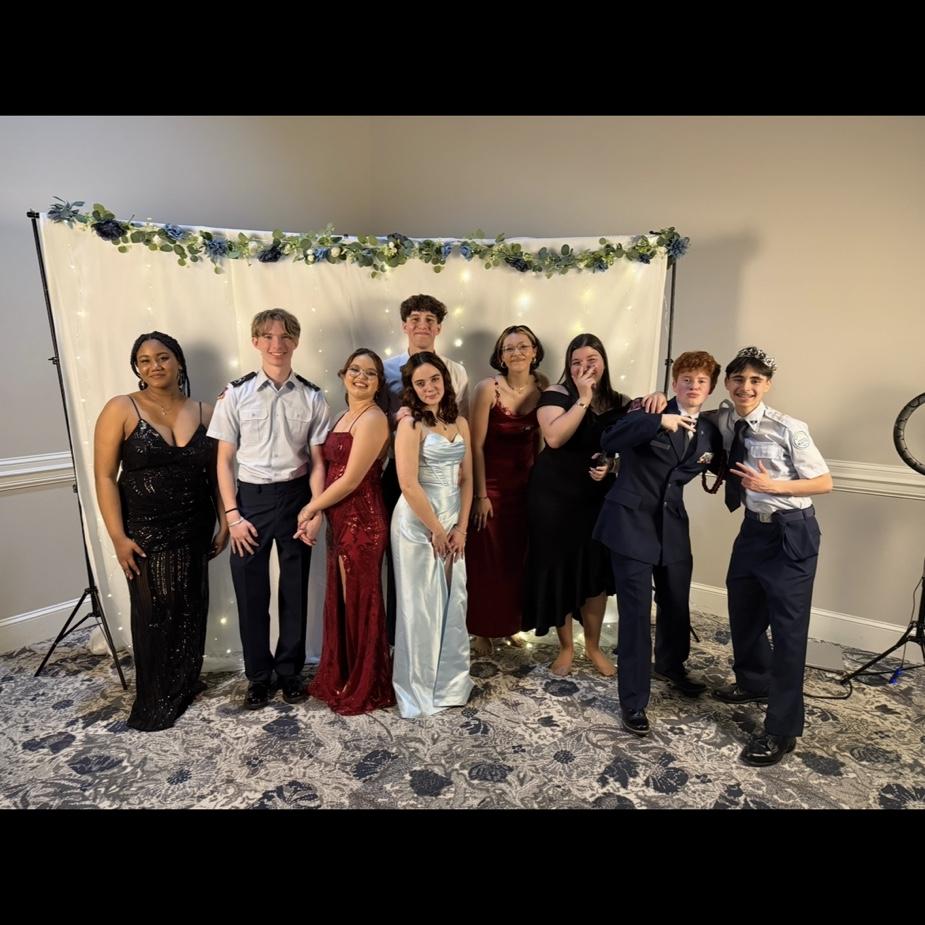 Group Photo Military Ball