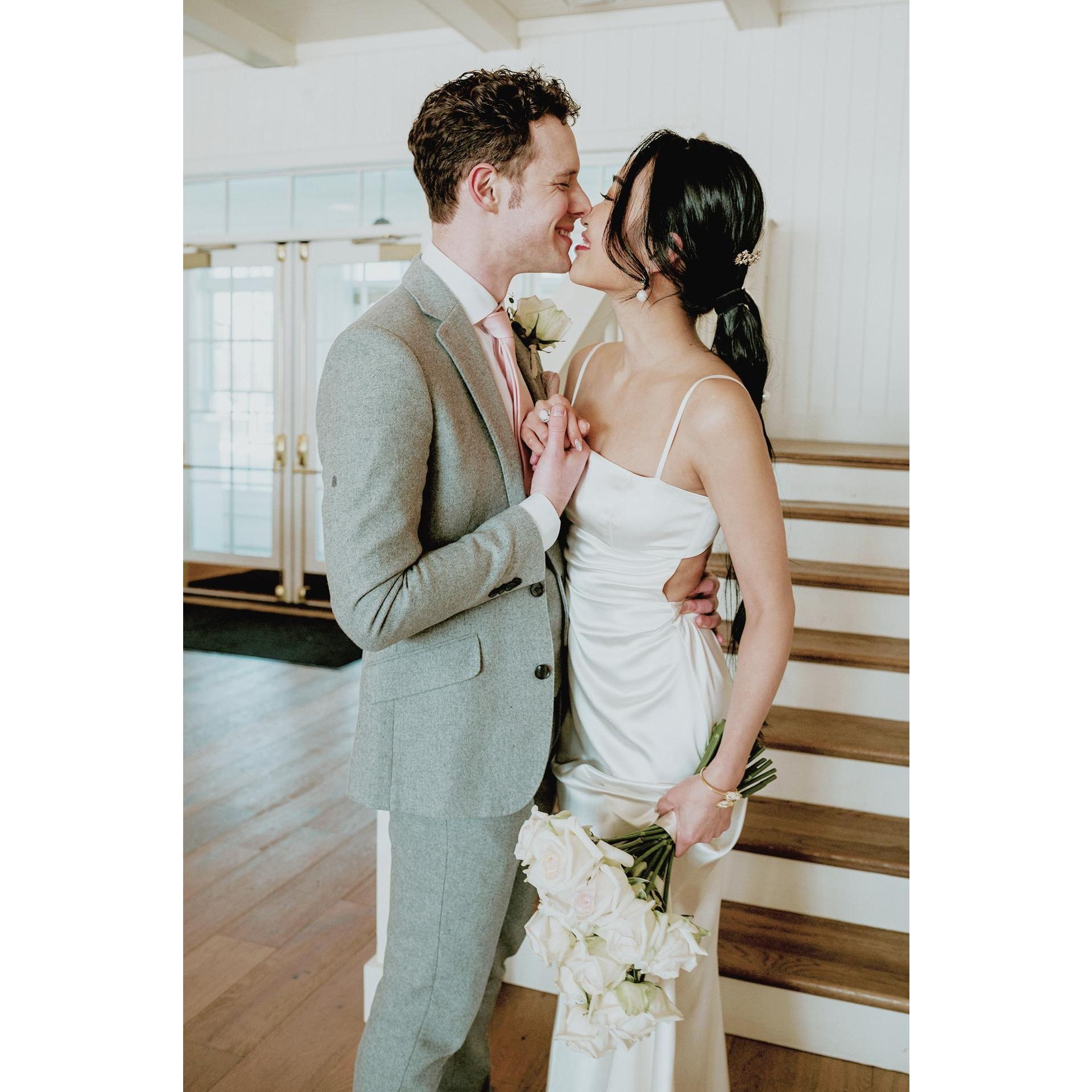 Now we are husband and wife! 2/6/2021