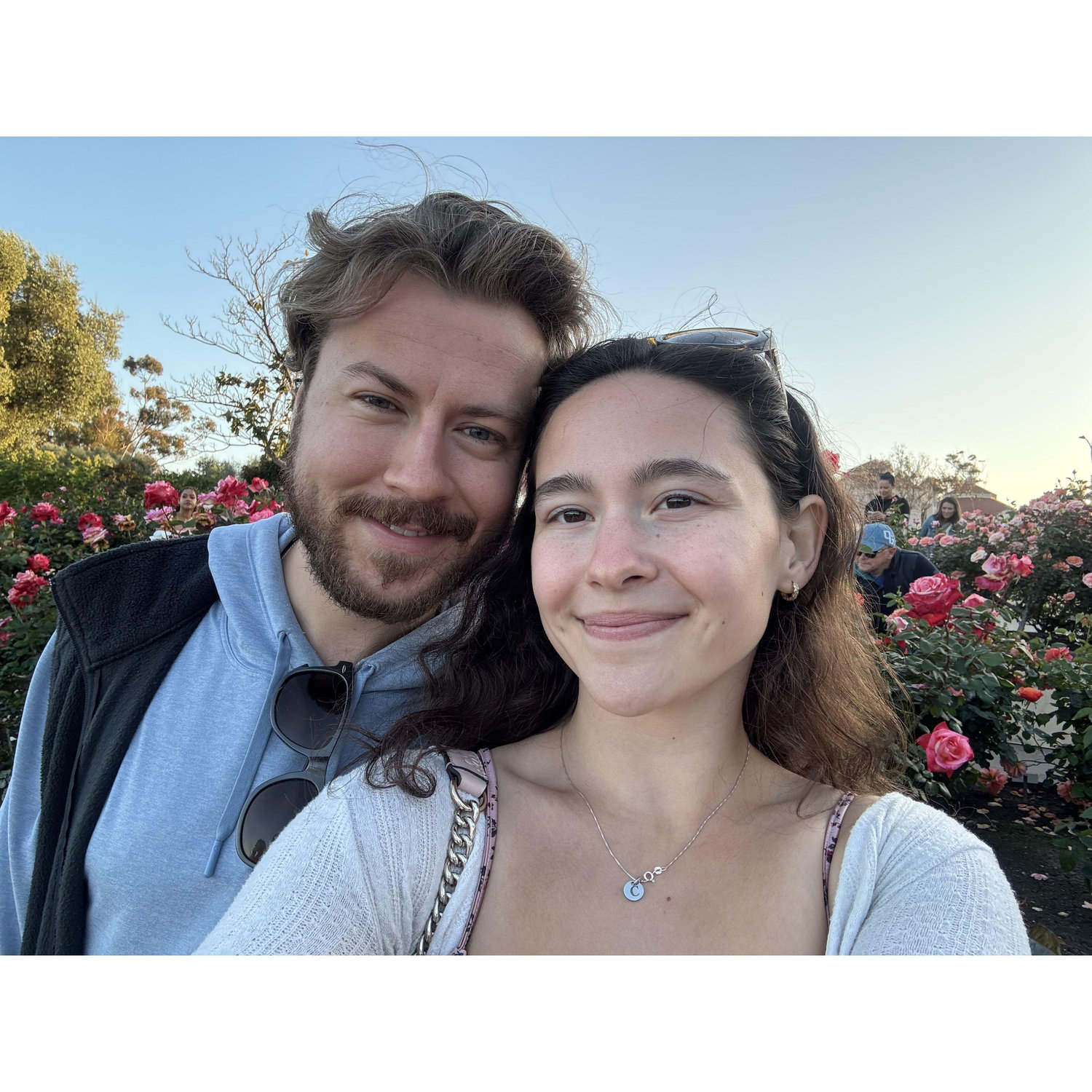 We love exploring Balboa park together. Even though we have been several times, this was the first time we were able to see the rose gardens in bloom! 04/2025