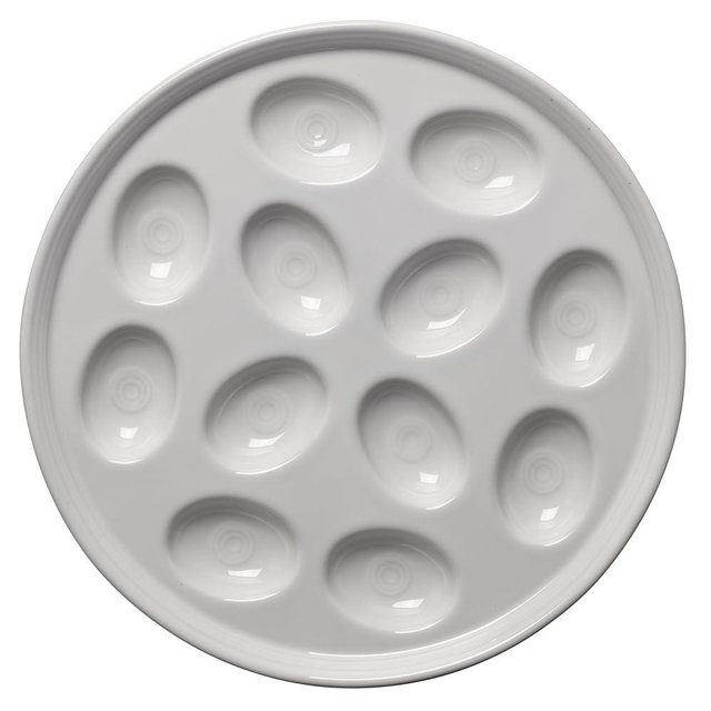 Fiesta 11-Inch Egg Tray, White
