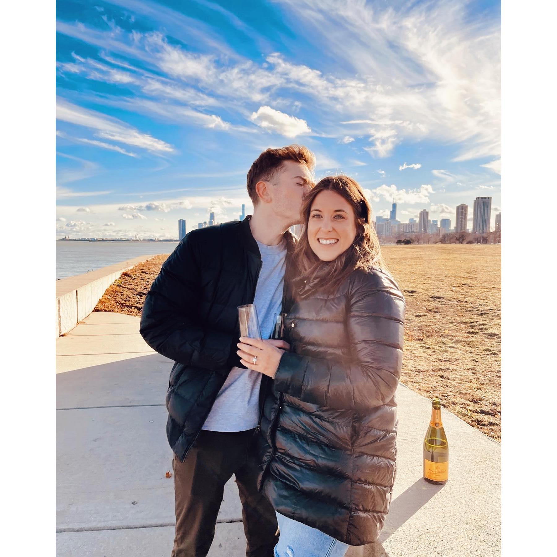 December '21 - Questions and champagne are popped
