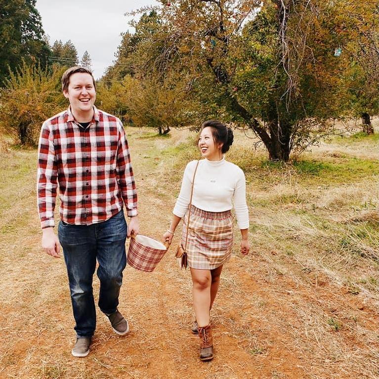 Apple picking 2019! The best apple is the one walking beside you.