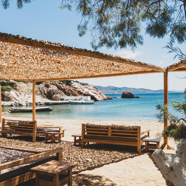 Beach Cabana in Paros
