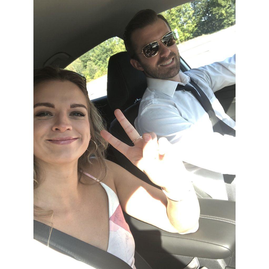 September 2019: Cody invited me to his cousin's wedding in New York. We went as "friends" (that didn't last long!)