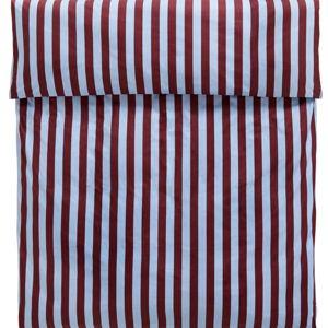 HAY Été duvet cover, bordeaux - sky blue | 94.49 in x 86.61 in