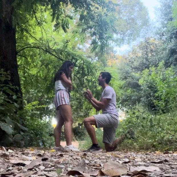 The moment Corey proposed