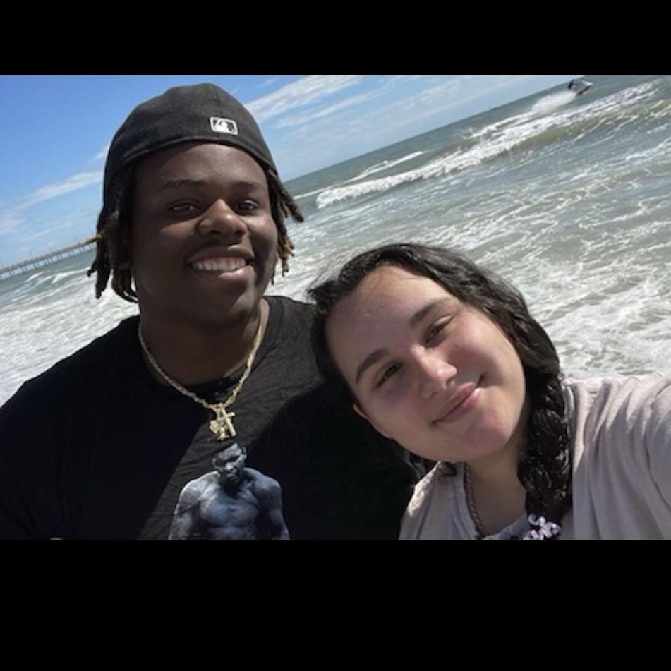 One of our many beach trips