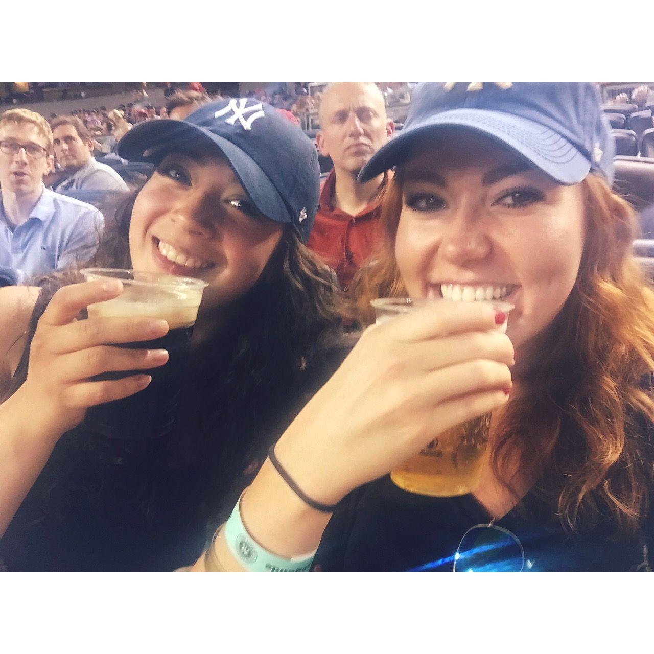 July 2015: Our First Yankee's Game