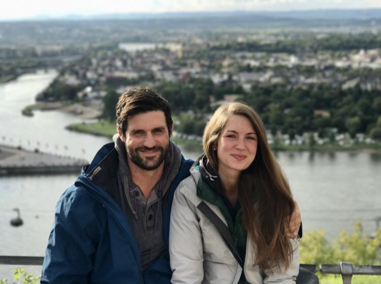 Biking on the Rhine River in Germany 🇩🇪