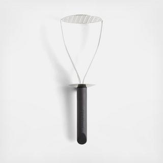 Black Soft-Touch Potato Masher