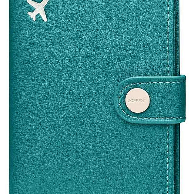 Zoppen Passport Holder Cover Wallet for Women Rfid Blocking Travel Wallet Id Card Case