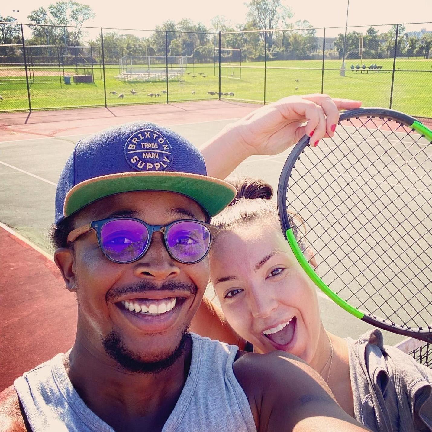 a tennis pro and his protege