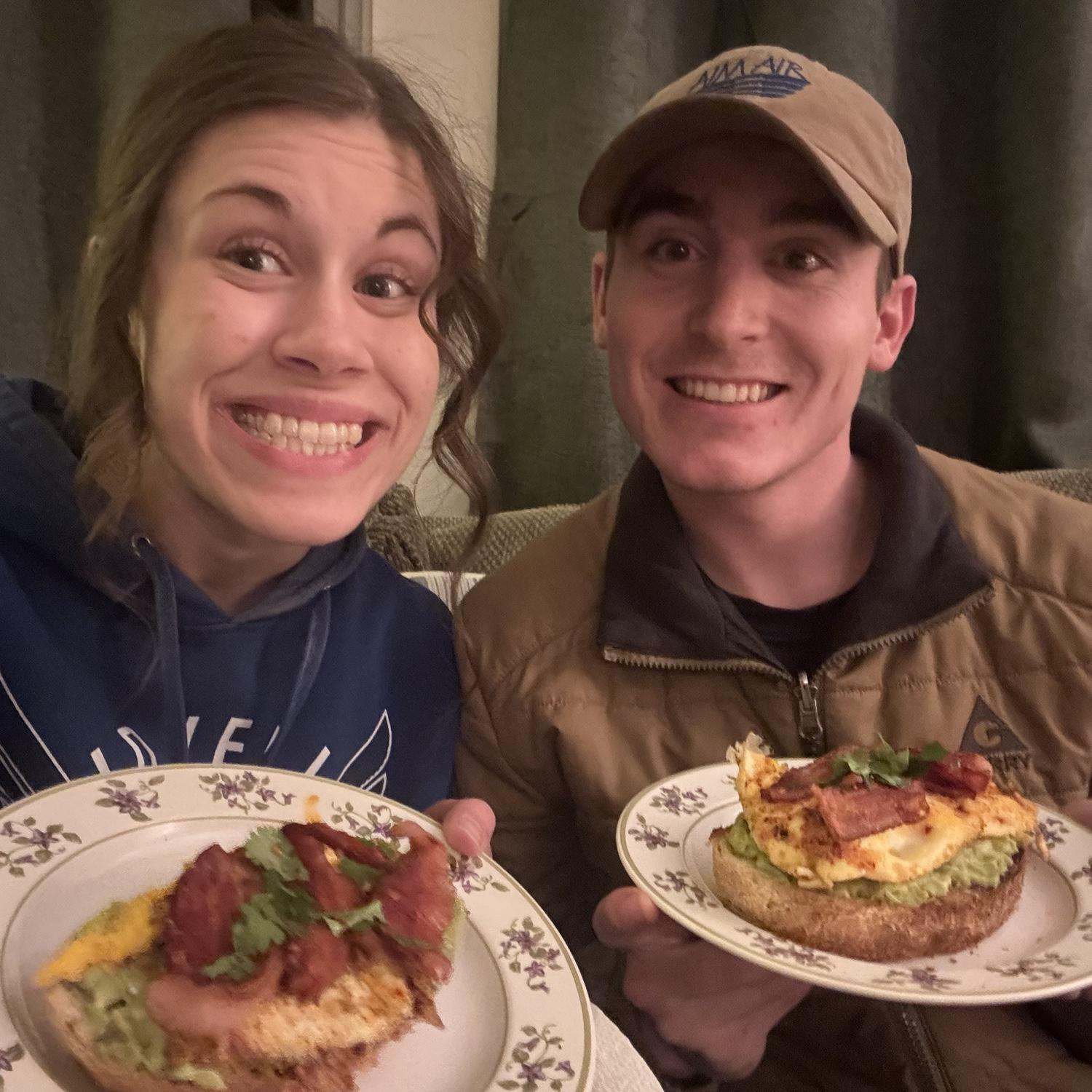 We looooove avocado toast!