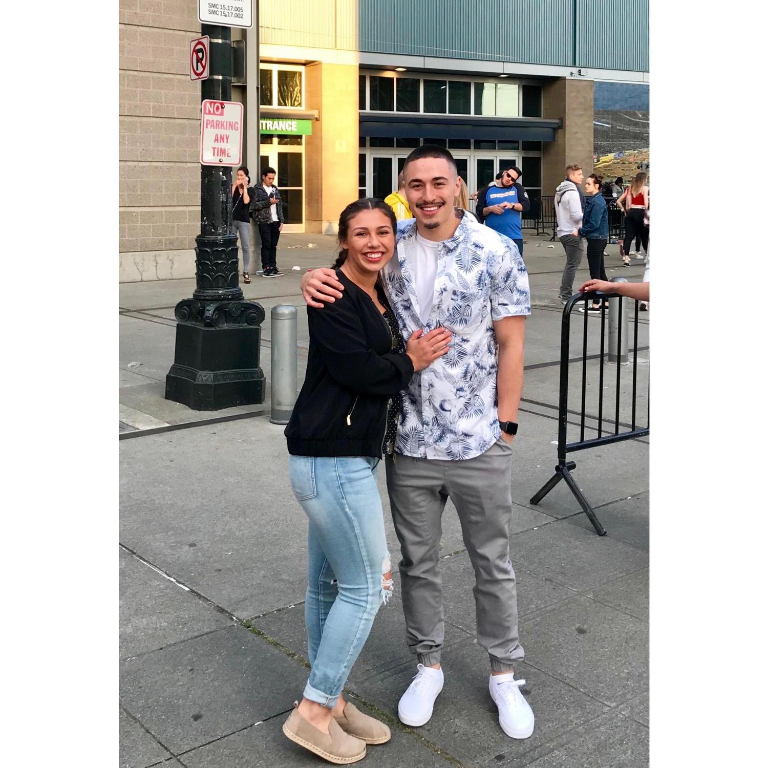 First concert together! Khalid Roxy Tour
Seattle, WA
May 3 2018