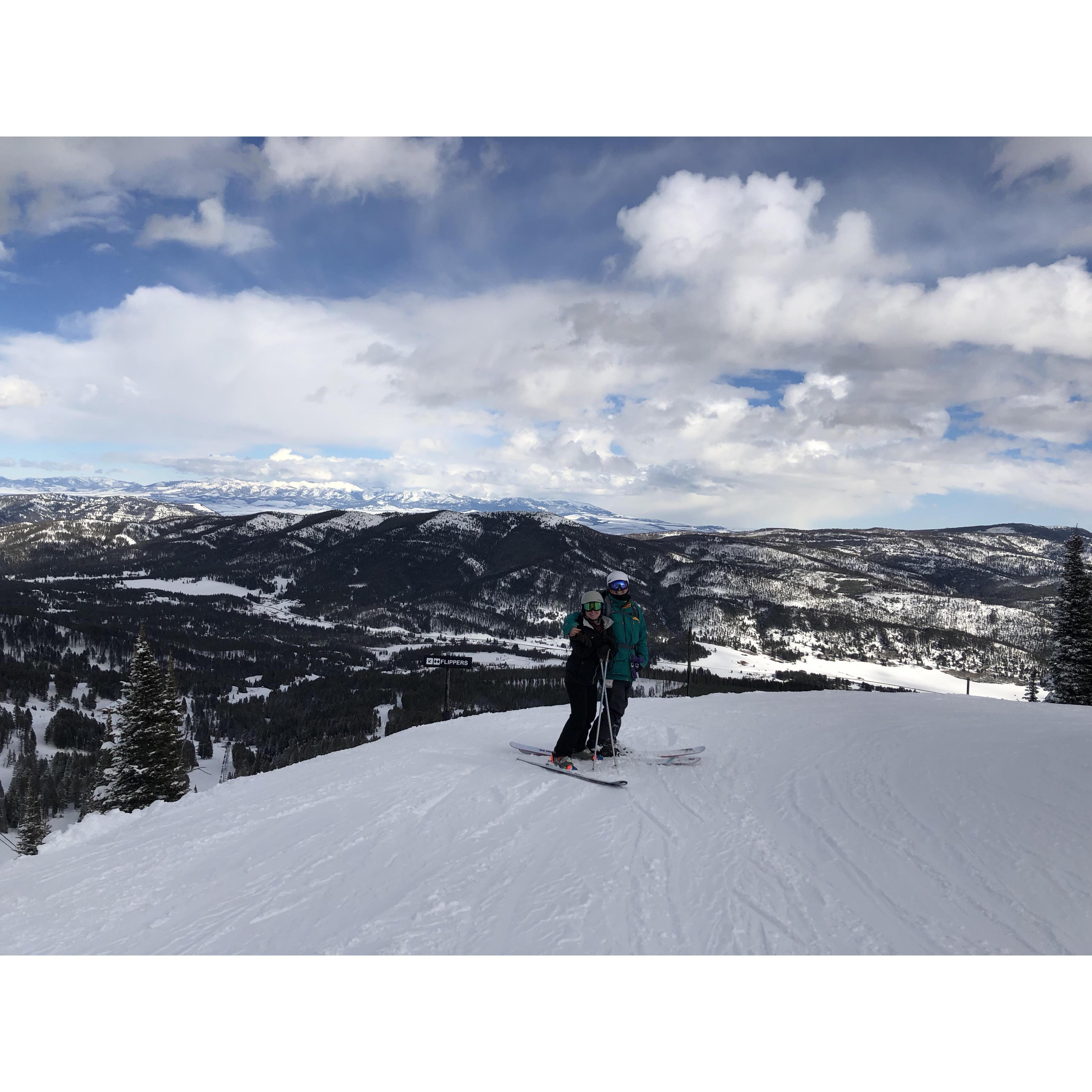 BBowl slidin'. Bridger Bowl, Bozeman MT