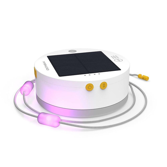 MPOWERD Luci Solar String Lights: Rechargeable via Solar and USB, Power Bank for Mobile Charging, 18’ or 44’, Waterproof, Lasts Up to 40 hrs, Up to 140 Lumens LEDs, Camping, Indoor/Outdoor Decorating