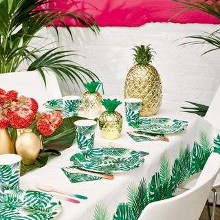 36-Piece Tropical Fiesta Palm Bundle, Serves 8