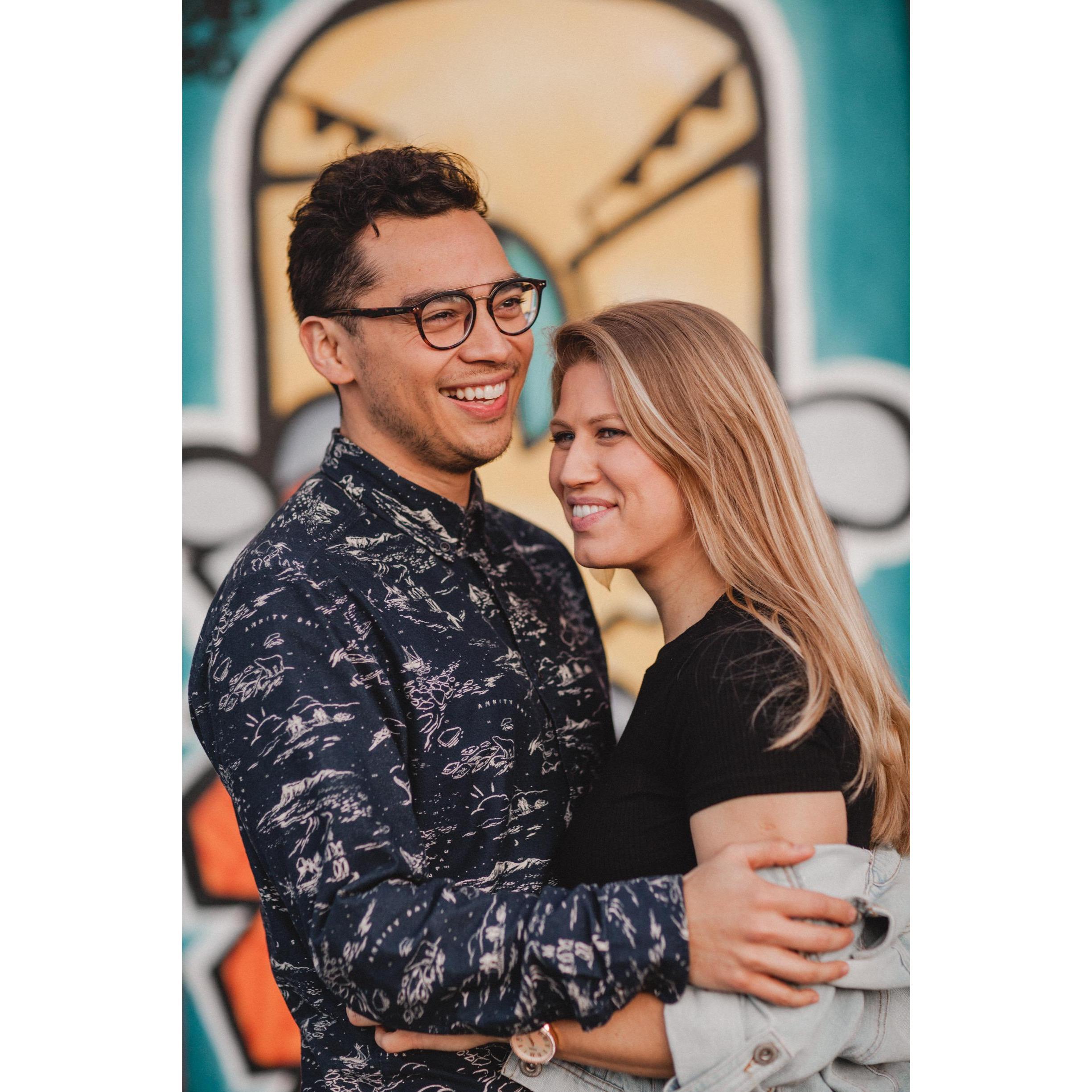 We don't always have photoshoots, but when we do, they usually involve burgers and a beer.