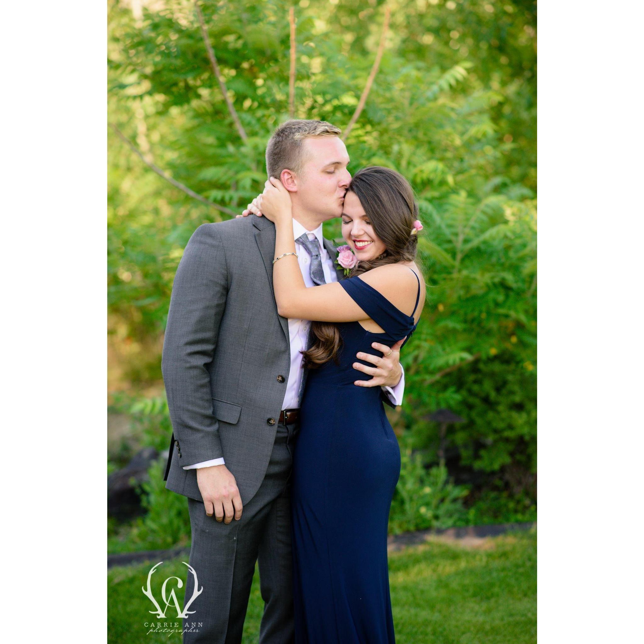 Big thanks to Parker's mom Jill for this beautiful picture taken at her amazing wedding in 2017!