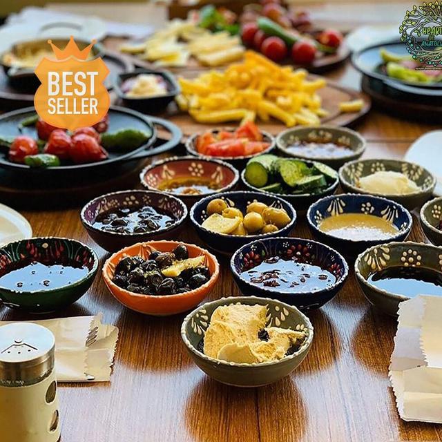 Set of 10 Handmade Ceramic Bowls Small...
