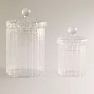 BOROSILICATE BATHROOM JAR SM